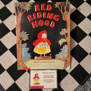Read Along "Little Red Riding Hood" Cassette & Book Scholastic Set